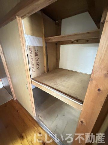 阿南市津乃峰町中分の一戸建ての収納