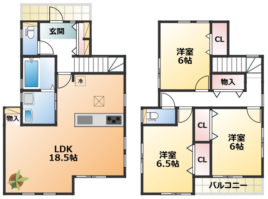 LiveleGarden.S上三川町上三川第12の間取り