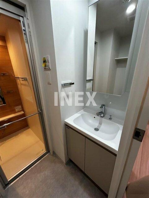 横浜市南区白妙町３丁目の賃貸マンションの独立洗面台