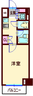 【間取り】 | ルーブル荏原中延