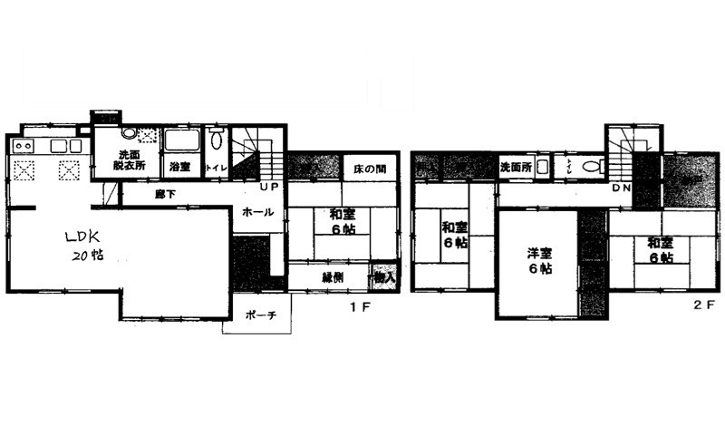 西区己斐大迫１丁目の間取り