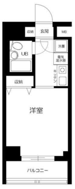 杉並区和泉４丁目の賃貸マンションの間取り