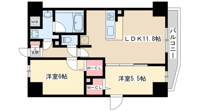 【間取り】 | レイワニティプレイス
