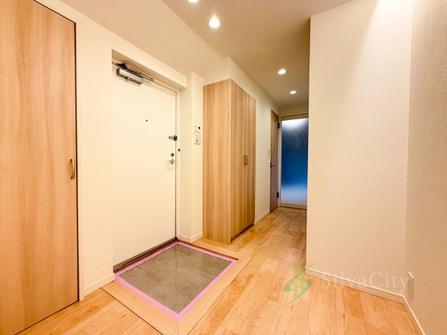 キャニオングランデ桜上水の玄関