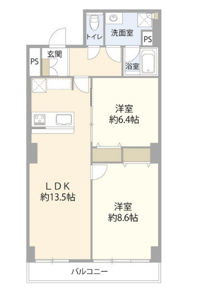 藤和湯島コープの間取り