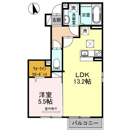宮の前プラザの間取り