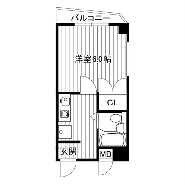 サクセス本多聞の間取り