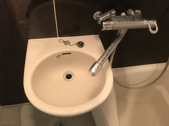 スカイコート新小岩の洗面所