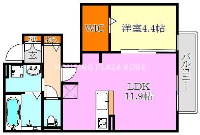 クローバー富士５号館の間取り