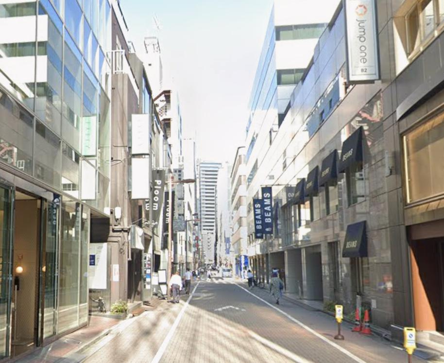 中央区銀座４丁目の店舗事務所の周辺