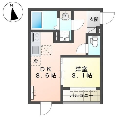 【間取り】 | 仮)八王子市北野町マンション新築工事(カリハチオウジシキタノマチマンションシンチクコウジ)