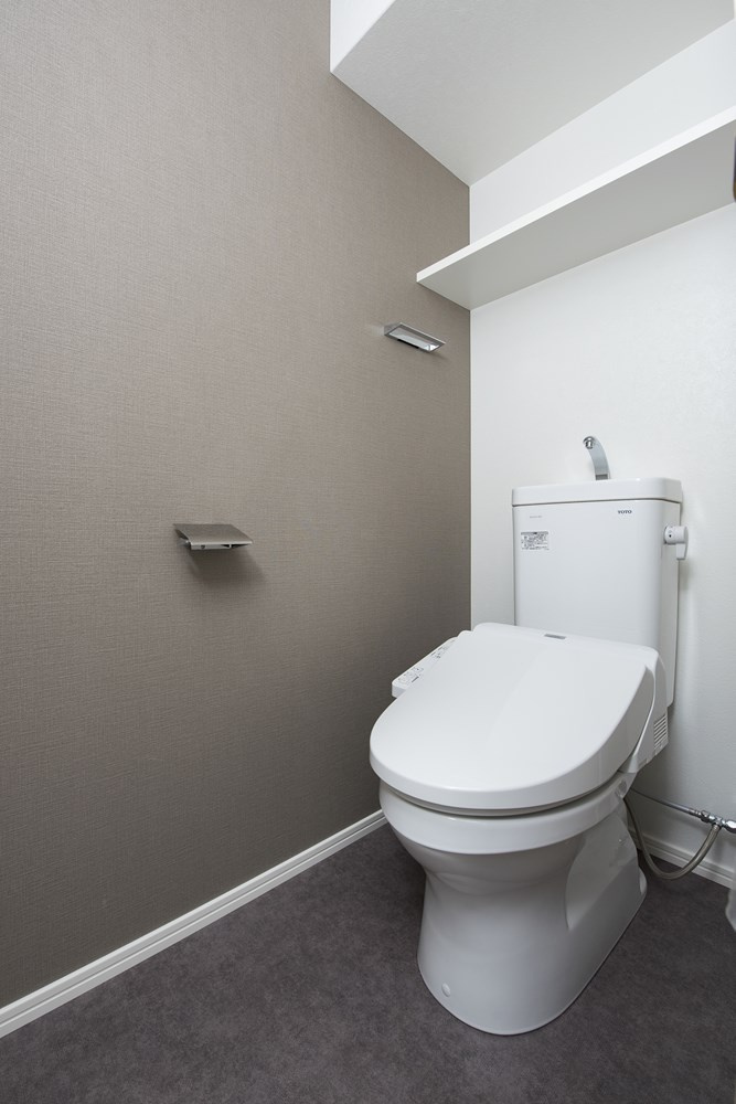 エンクレスト博多EAST PARKのトイレ|シンプルで使いやすいトイレです