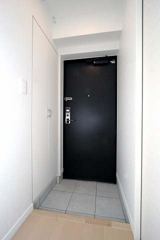 エンクレスト藤崎の玄関|シンプルで使いやすい玄関です