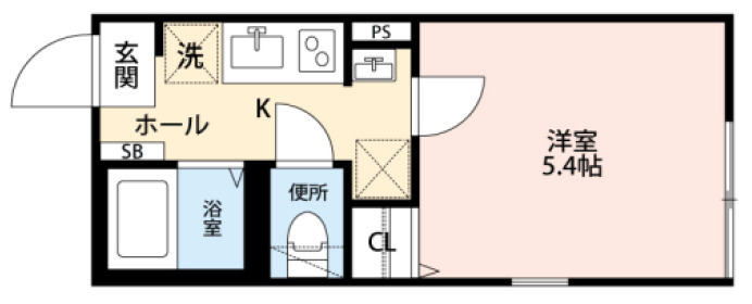 グランクオール久が原の間取り