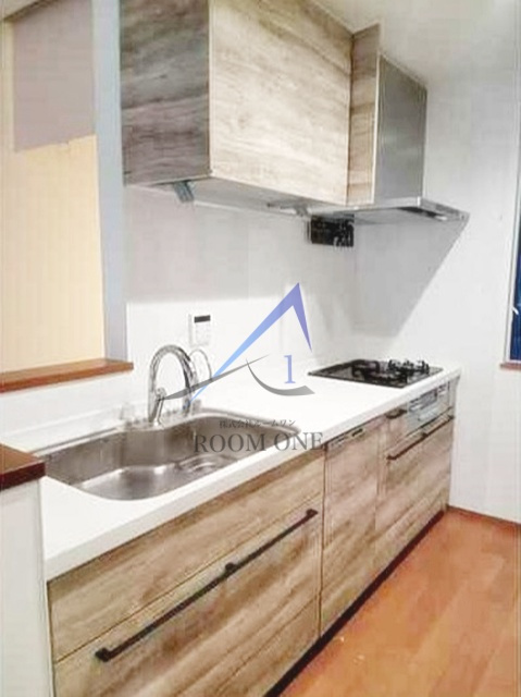 江東区石島貸家のキッチン|キッチンです。