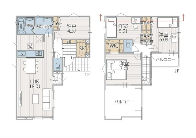 【間取り】 | ＪＲ横浜線「小机」新築戸建