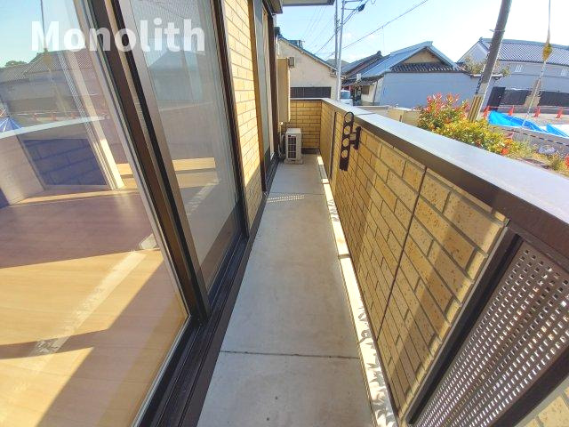 シェソワフルールのバルコニー