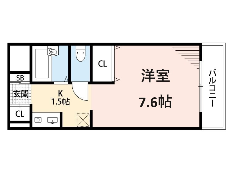 コパンジューヌⅢの間取り