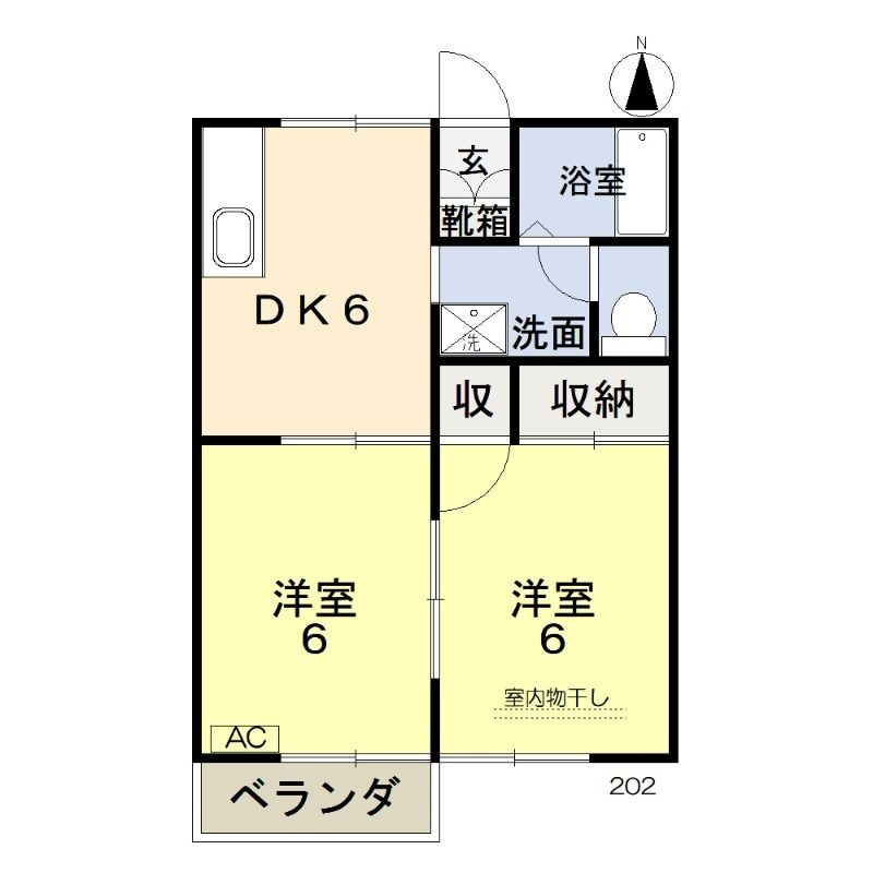 カルム8の間取り