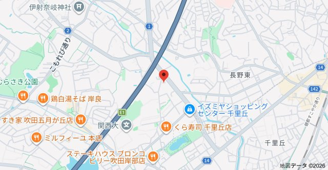 太陽ハイツの地図