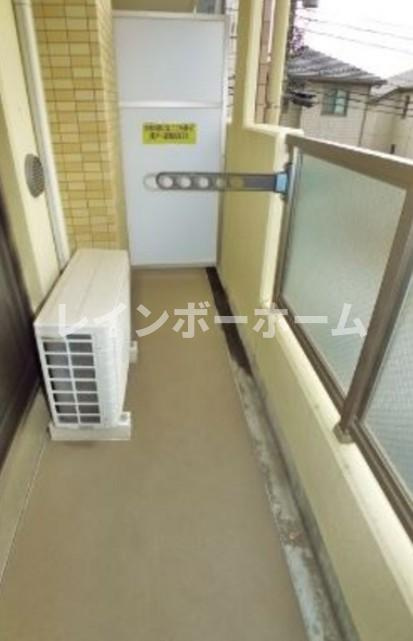 SKYMのバルコニー