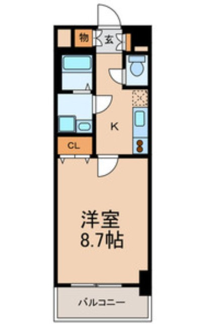 SKYMの間取り