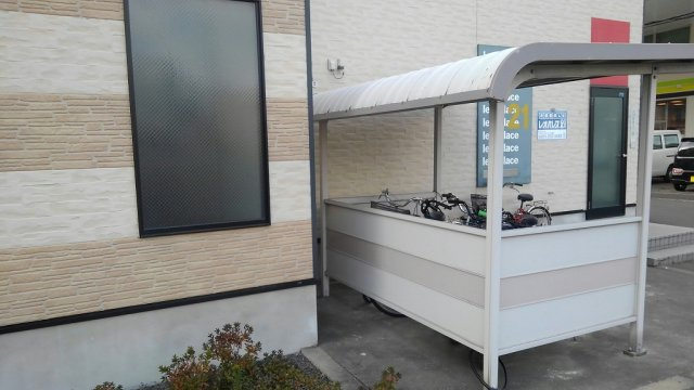 レオパレス北３２のその他|駐輪場
