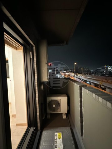 ルーブル羽田西 のバルコニー