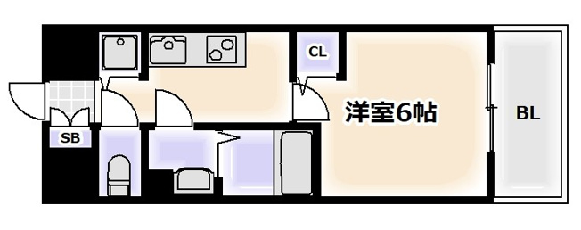 【間取り】 | エスリード大阪エヴォルツ