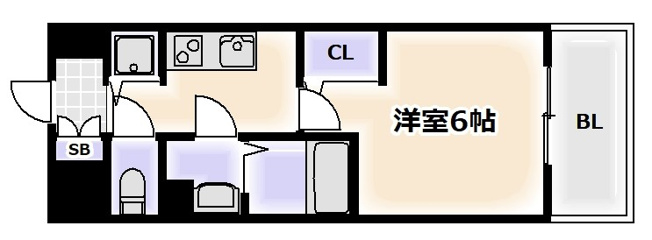 【間取り】 | エスリード大阪エヴォルツ