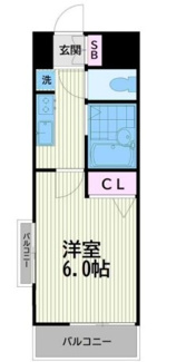 【間取り】 | エクセレントフラッツ品川 | 間取りです。