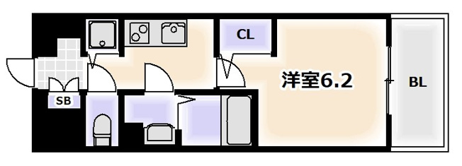 【間取り】 | エスリード大阪エヴォルツ