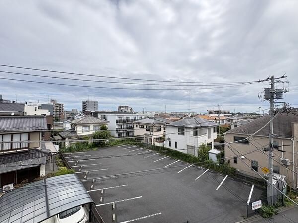 青梅市河辺町５丁目のアパートの展望