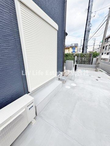 西原町5丁目貸家　A棟 の庭
