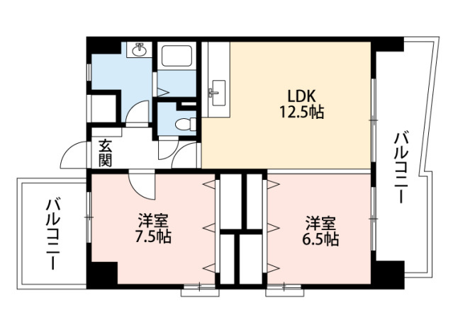 東雲マンションの間取り