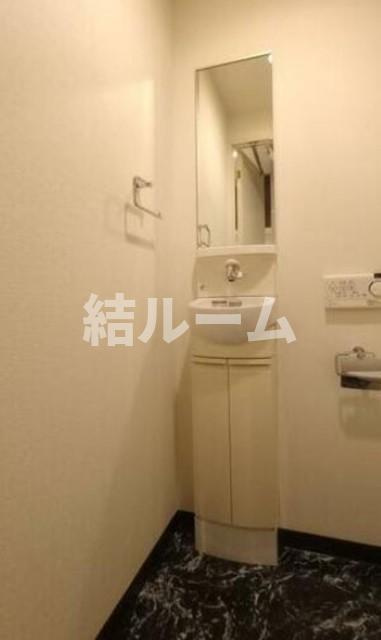 板橋区宮本町の賃貸マンションの洗面所