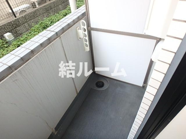板橋区宮本町の賃貸マンションのバルコニー