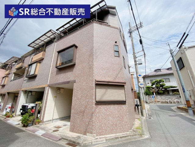 吉田5丁目中古戸建の外観|鉄骨造♪東南角地で陽当たり・通風良好で快適な立地です！