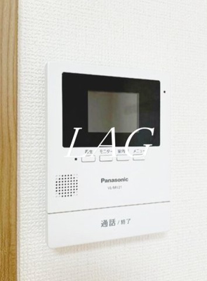 【セキュリティ】 | レスコート蕨 | モニター付きインターフォンです。