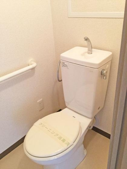 大阪市阿倍野区阿倍野筋４丁目の賃貸マンションのトイレ