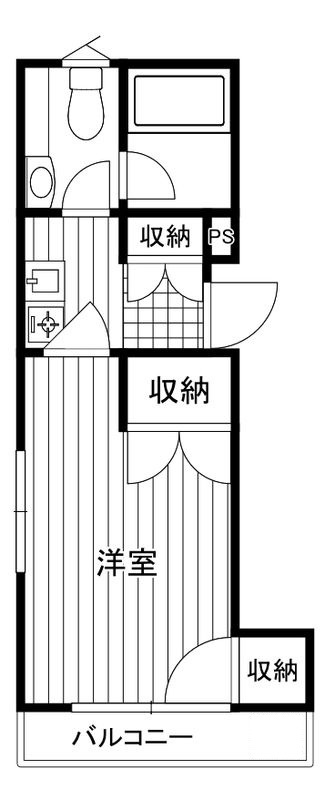 カオス目黒の間取り|間取りです。