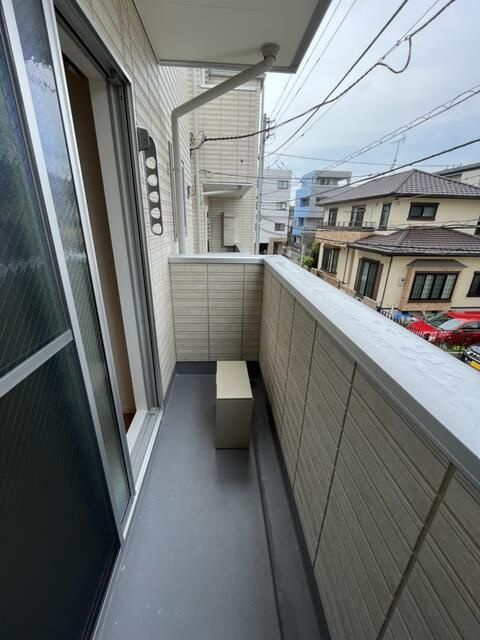 グランドソレイユ新検見川Ⅱのバルコニー