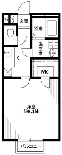 アムール星の宮の間取り