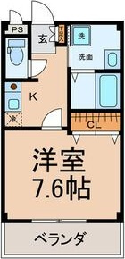 ヴェントKAMIYAの間取り