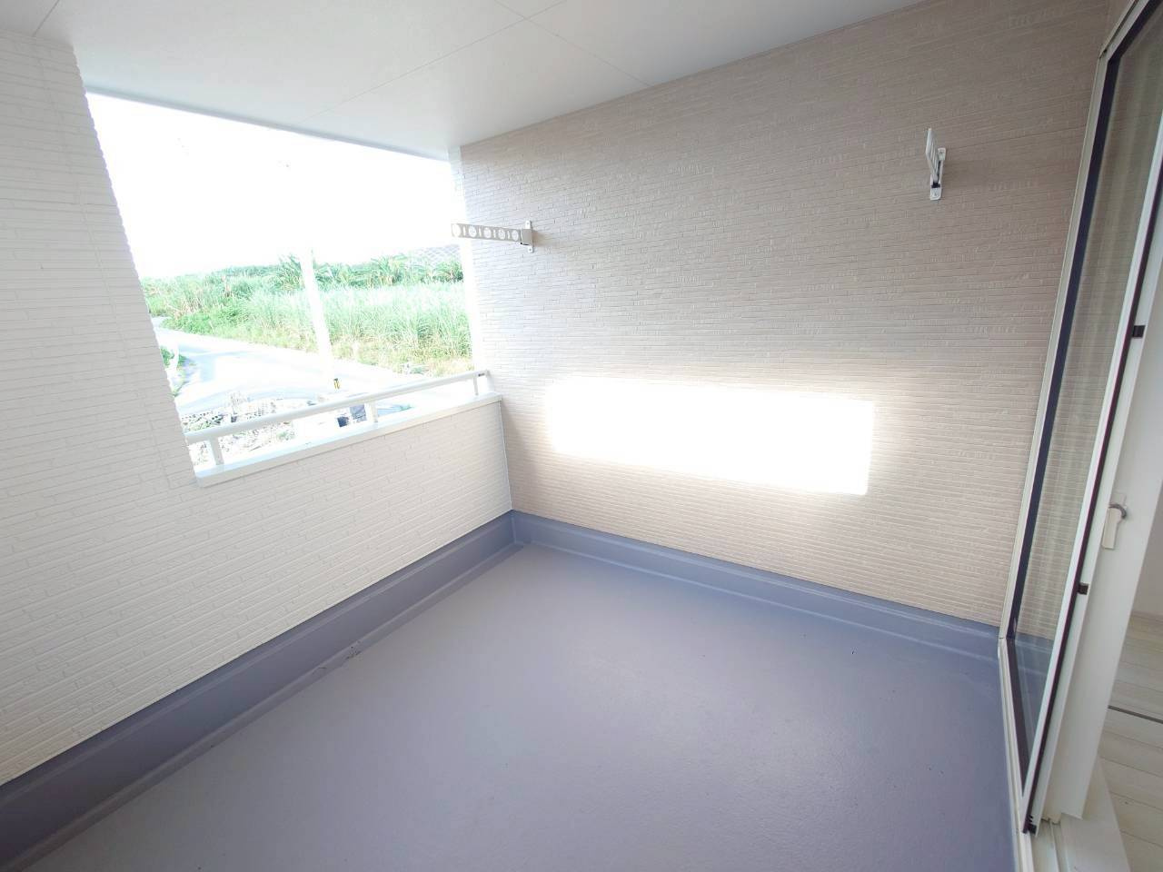 ■■西原町幸地-①号棟（全3棟）のバルコニー|※参考写真※
