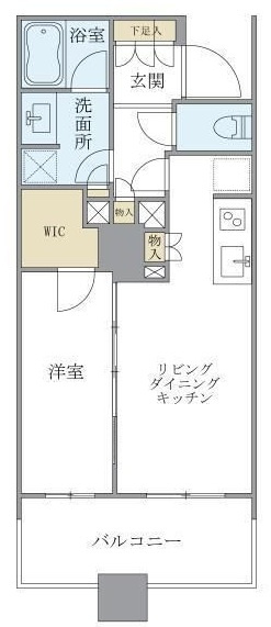Ｂｒｉｌｌｉａ　有明　Ｓｋｙ　Ｔｏｗｅｒの間取り|間取りです。