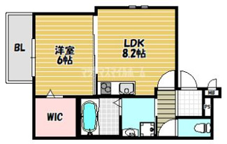 【間取り】 | フジパレス住道Ⅱ番館