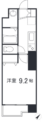 川崎市多摩区登戸の賃貸マンションの間取り|★お部屋探しはオールマイト不動産までご相談下さい♪
