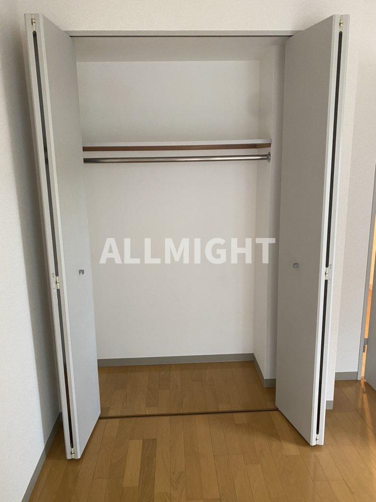川崎市多摩区登戸の賃貸マンションの収納|★お部屋探しはオールマイト不動産までご相談下さい♪
※他部屋参考写真