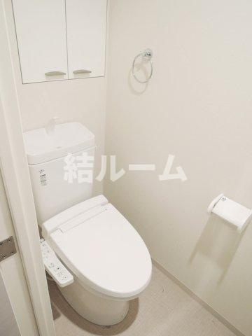 練馬区桜台２丁目の賃貸マンションのトイレ